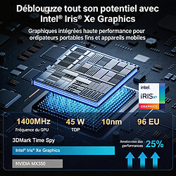 PC portable Ninkear N16 PRO Intel Core i7-12700H 16GB RAM + 1TB SSD Clavier anglais pas cher