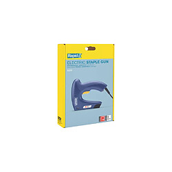 Avis Rapid E100 - Pistolet agrafeur électrique bleu pour agrafes Type 53 - 6 à 14 mm