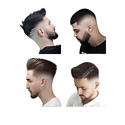 INF Tondeuse à cheveux électrique pour hommes - Coupe précise et portable Gold pas cher