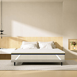 Acheter DEWINNER Matelas mémoire 160x200 cm, ép. 7,5 cm, ergonomique