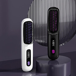 Avis INF S7 Lisseur et fer à boucler portable sans fil Black