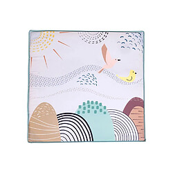 Avis Chicco Parc bébé Open - Tapis de jeu paysage amovible - Maille blanc/gris