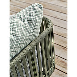 Avis Paris Prix Canapé de Jardin 3 Places Barlia 184cm Vert Olive
