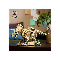 Avis LEGO Jurassic World 77985 - Fossiles de dinosaures Tricératops - 1154 pièces
