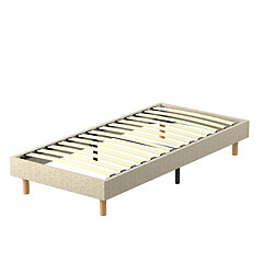 DEWINNER Sommier Tapissier 90x190cm , 14 lattes 