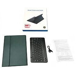 INF Étui Clavier Bluetooth + Clavier Compatible avec Samsung Galaxy Tab S7 FE 5G 12.4 pouces - pas cher