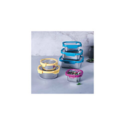 Avis LACOR Etern Boîte repas rectangulaire 1,8 L inox - Couvercle verre valve - ClipLock