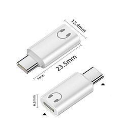 Avis INF Adaptateur Casque Lightning Femelle vers USB-C Mâle : Audio HiFi & Appels