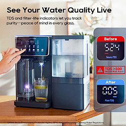 Purificateur d'eau intelligent à osmose inverse JIMMY R9 Pro + 3pc élément de filtre pas cher