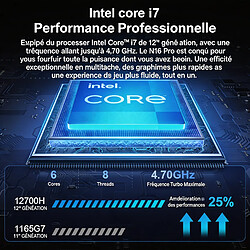Acheter PC portable Ninkear N16 PRO Intel Core i7-12700H 16GB RAM + 1TB SSD Clavier anglais