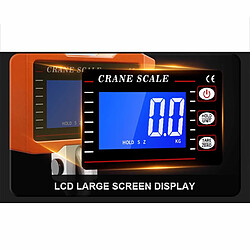 Acheter INF Balance de Grue Numérique 2000kg - Balance Suspendue Robuste avec Écran LCD, Alimentée par