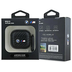 Avis BMW Carbon Double Metal Logo - Ã‰tui pour AirPods 4 (noir)