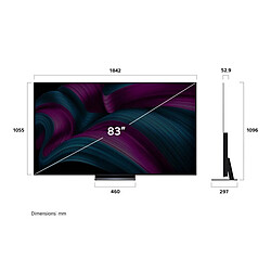 Acheter TV LG OLED evo C5 (2025) 83" UHD 4K - OLED83C5ELA