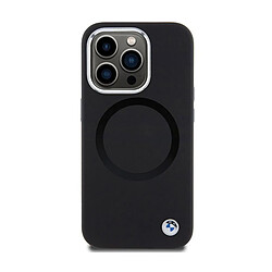 Avis BMW BMHMP15LSILBK2 Coque pour iPhone 15 Pro 6,1`` Noir Signature Liquide Silicone