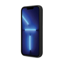BMW BMHCP15XSILBK Coque pour iPhone 15 Pro Max 6,7`` Noir Silicone Métal Logo pas cher
