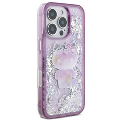 Acheter Disney Hello Kitty Liquid Glitter 50TH Anniversary Party - Coque pour iPhone 16 Pro (violet)