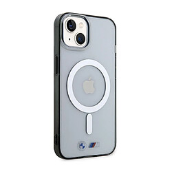 Acheter BMW BMHMP14SHCRS Coque rigide transparente pour iPhone 14 6,1`` avec anneau argenté