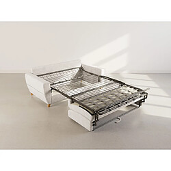 Acheter Bestmobilier Thibault - Canapé 3 places convertible express couchage quotidien 140 cm matelas 14 cm en