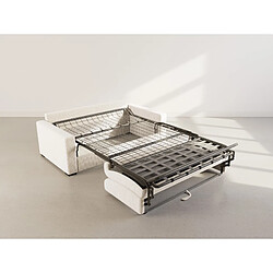 Acheter Bestmobilier Tristan - Canapé 3 places convertible express couchage quotidien 140 cm matelas 18 cm en