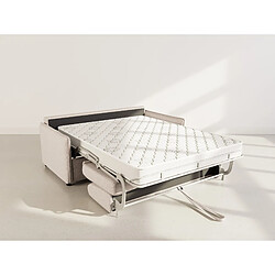Avis Bestmobilier Adele - Canapé 3 places convertible express couchage quotidien 140 cm matelas 14 cm en