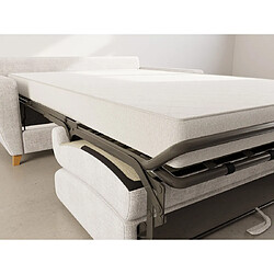Avis Bestmobilier Thibault - Canapé 3 places convertible express couchage quotidien 140 cm matelas 14 cm en