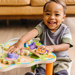 First Play - Table 1er âge Multi-activités Thème animaux de la jungle pas cher