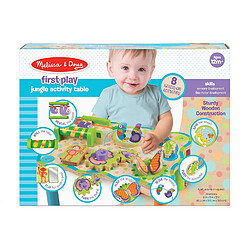 Avis First Play - Table 1er âge Multi-activités Thème animaux de la jungle