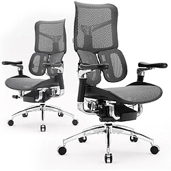 Avis SIHOO Doro S300 noir – Chaise ergonomique – Accoudoirs 6D – Soutien lombaire dynamique