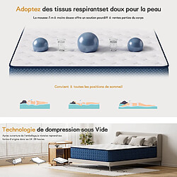 Avis TEENO Matelas 140x200 cm - Epaisseur 28 cm -H3 Moyenne Ferme- 7 Zones de Confort