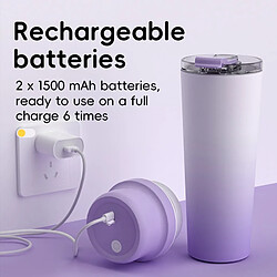 Avis INF Mini presse-agrumes électrique portable - Acier inoxydable 304, parfait pour les déplaceme