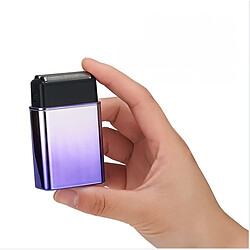 Avis INF Rasoir de voyage portable pour homme — Mini USB rechargeable, IPX étanche, moteur constant