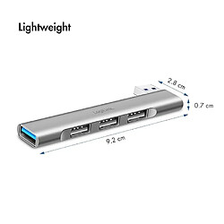 Logilink USB-A ultra-fin vers 1 USB 3.0, 3 USB 2.0 pas cher