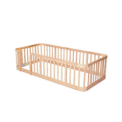 Acheter Parc de jeu bébé 140x200 cm Modenvie modulable bords arrondis naturel