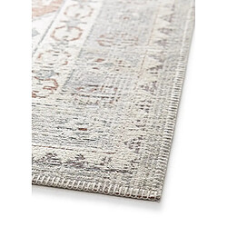 Atticgo Lua 3111 - 80x150 cm - Gris/rouille pas cher