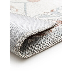Avis ATTICGO Tapis extérieur vintage LUA bleu / rouille 80x150 cm