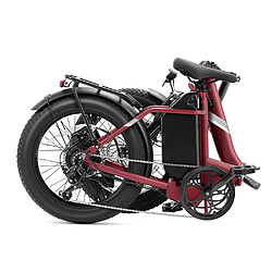 Vélo électrique pliant Touroll S3 Pro – Rouge pas cher