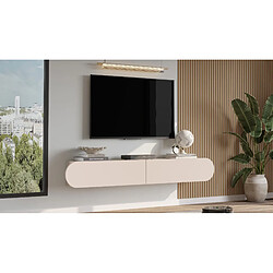 Acheter Hanah Home Meuble TV en bois - 180 x 31 x 29 cm - Crème