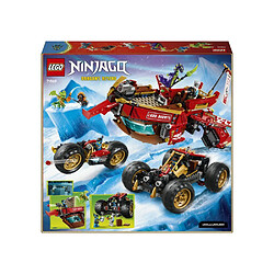 LEGO NINJAGO 71869 Land Bounty - Set Véhicule 3 en 1 - 1214 Pièces pas cher