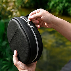Avis INF Étui de protection portable en PU compatible avec les casques Bose QC Series - Noir