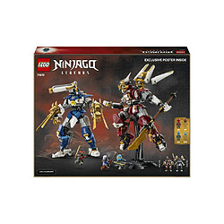 LEGO NINJAGO Legends 71870 - Twin Titan Mechs - Kai & Nya - Blanc pas cher