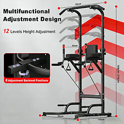RATTANTREE Barre de traction multifonctionnelle fixe pas cher