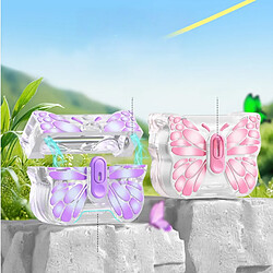 Avis INF Étui de protection papillon en TPU compatible avec Apple AirPods 4 - Anti-rayures, anti-po
