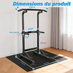RATTANTREE Barre de traction, support d'entraînement musculaire pas cher