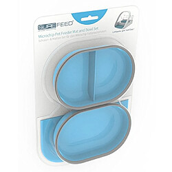 Acheter Surefeed Bols et Tapis pour Chat et Petit Chien - Bleu