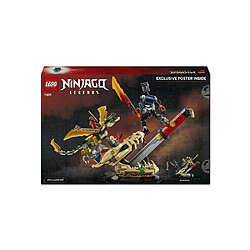 LEGO NINJAGO 71871 Combat sur la lame du dragon - 1016 pièces pas cher