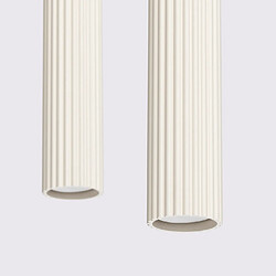 Acheter Sollux Lighting Suspension beige KARBON barre 2 spots GU10 10W Sollux