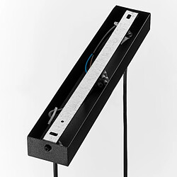 Avis Suspension FIORI Jupiter géométrique noir-or 2xG9 ambre