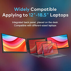 Avis Moniteur portable pliable à double écran FOPO S10,15,6",IPS,1920*1080,16:9,Noir