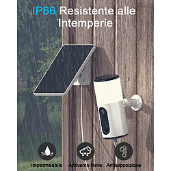 Caméra de Surveillance ANRAN 3MP sans fil extérieur à batterie PIR Audio Bidirectionnel
