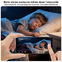 Acheter Caméra de Surveillance ANRAN 360°PTZ,WIFI,Audio Bidirectionnel,Vision Nocturne Couleur